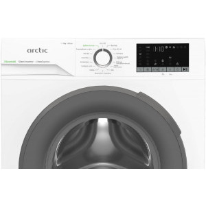 Arctic APLM2WFSU210411W, 10 kg, 1200 RPM, Clasa B, Silent Inverter, ExtraSteam, SaveInAll, IronExpress, Flow Control, Alb