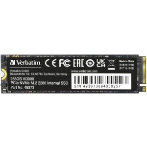 SSD Verbatim Vi3000 256GB PCI Express 3.0 x4 M.2 2280