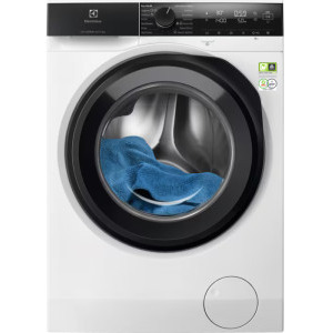 Electrolux EW8F4482E, 8 kg, 1400 RPM, Clasa A, Inverter, UltraQuick, SteamRefresh, CareDrum, SensiCare+, Time Manager, Alb
