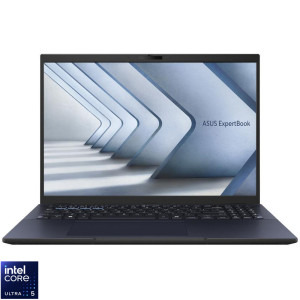 Laptop ASUS 16 ExpertBook B3 B3604CMA, WUXGA, Procesor Intel® Core™ Ultra 5 125H (18M Cache, up to 4.50 GHz), 16GB DDR5, 512GB SSD, Intel Integrated Graphics, No OS, Star Black