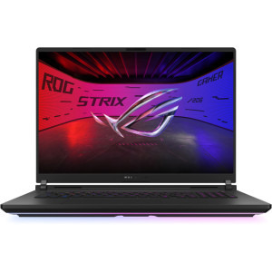 ASUS Gaming 18'' ROG Strix SCAR 18 G835LX, 2.5K Mini LED 240Hz, Procesor Intel® Core™ Ultra 9 275HX (36M Cache, up to 5.40 GHz), 64GB DDR5, 2TB SSD, GeForce RTX 5090 24GB, Win 11 Pro, Off Black
