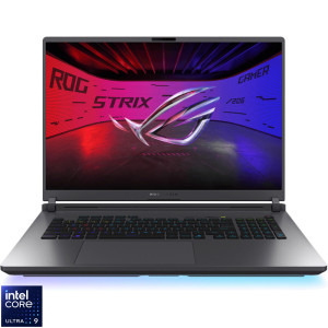 Laptop ASUS Gaming 18 ROG Strix G18 G815LM, 2.5K 240Hz, Procesor Intel® Core™ Ultra 9 275HX (36M Cache, up to 5.40 GHz), 32GB DDR5, 1TB SSD, GeForce RTX 5060 8GB, No OS, Eclipse Gray