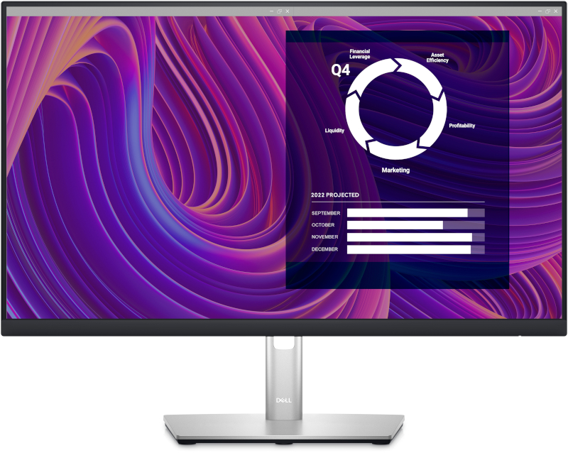 Monitor LED DELL P2423D 23.8 inch QHD IPS 5 ms 60 Hz