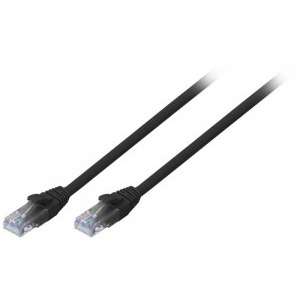 LINDY LY-48077 CAT6 Patch Cable U/UTP 1m Black