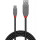 Cablu periferice LINDY Anthra, USB 2.0 Male tip A - microUSB 2.0 Male, 2m, negru-gri