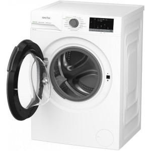 Arctic APLM2WFSU28411W, 8 kg, 1400 RPM, Clasa A, Silent Inverter, SaveInAll, IronExpress, Flow Control, HomeWhiz, Alb