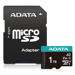 ADATA Micro SDXC Premier Pro Clasa 10 UHS-I 1TB + Adaptor SD