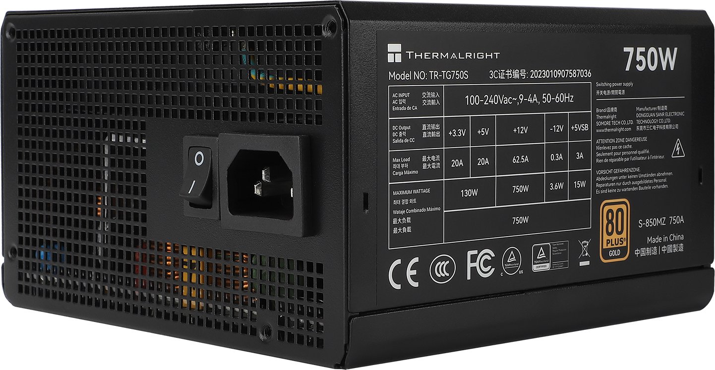 Sursa Thermalright TG-750S, 80+ Gold, 750W