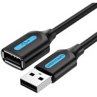 Cablu periferice Vention USB 2.0 Male tip A - USB 2.0 Female tip A, 3m, negru