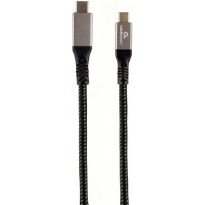 Cablu de date / adaptor Gembird USB-C Male la USB-C Male, 100 W, 1.5 m, Black