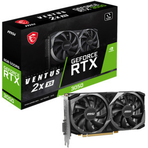 MSI GeForce RTX 3050 VENTUS 2X XS 8GB GDDR6 128-bit