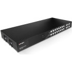 Adaptor LINDY 8x HDMI Female - 8x HDMI Female + 8x 3.5mm Female + 8x Coax Female, Black