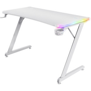 Birou Gaming Trust GXT 709W Luminus RGB White