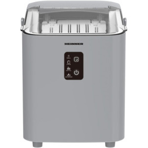 Heinner Aparat cuburi de gheata HIM-100SL, Capacitate 12 kg / 24 h, Argintiu