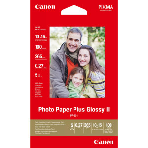 Hartie Canon PP-201 Photo Paper Plus Glossy II 10 x 15 cm (4 x 6 inch) 100 coli