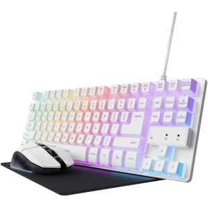 Kit Gaming Trust GXT 794W 3-in-1 Gaming Bundle White