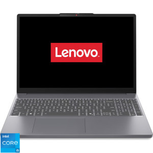Laptop Lenovo 15.3 IdeaPad Slim 3 15IRH10, WUXGA IPS, Procesor Intel® Core™ i5-13420H (12M Cache, up to 4.60 GHz), 16GB DDR5, 1TB SSD, Intel UHD, No OS, Luna Grey