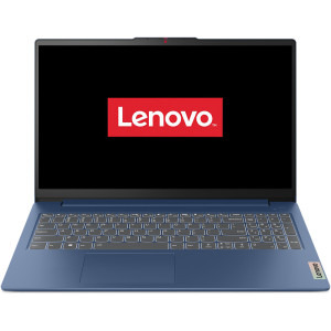 Lenovo 15.6'' IdeaPad Slim 3 15ABR8, FHD IPS, Procesor AMD Ryzen™ 5 5625U (16M Cache, up to 4.3 GHz), 16GB DDR4, 512GB SSD, AMD Radeon, No OS, Abyss Blue