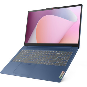 Lenovo 15.6'' IdeaPad Slim 3 15ABR8, FHD IPS, Procesor AMD Ryzen™ 7 5825U (16M Cache, up to 4.5 GHz), 16GB DDR4, 512GB SSD, AMD Radeon, No OS, Abyss Blue