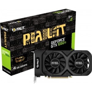 Palit GeForce GTX 1050 Ti Dual OC 4GB GDDR5 128-bit