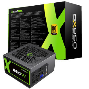 Gamemax GX850 Modular, 80+ Gold, 850W