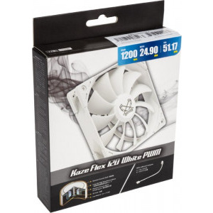 Scythe Kaze Flex White PWM 1200rpm 120mm