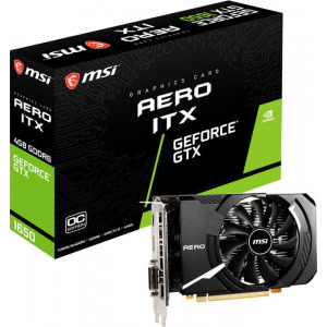 MSI GeForce GTX 1650 D6 AERO ITX OC 4GB GDDR6 128-bit