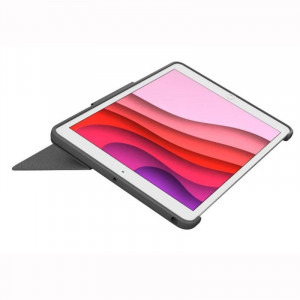 Logitech Husa protectie 920-009629 Combo Touch Carbon Black pentru iPad (7th gen)