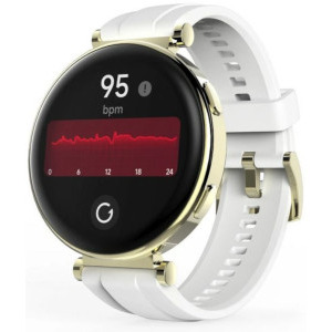 Hama Fit Watch 7000, AMOLED, White/Gold