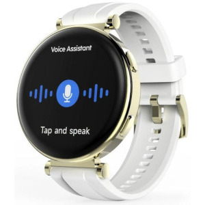 Hama Fit Watch 7000, AMOLED, White/Gold