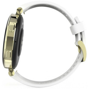 Hama Fit Watch 7000, AMOLED, White/Gold