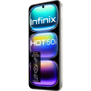 INFINIX HOT 50i, 128GB, 4GB RAM, Dual SIM, 4G, Tri-Camera, Titanium Grey