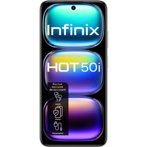 INFINIX HOT 50i, 128GB, 4GB RAM, Dual SIM, 4G, Tri-Camera, Titanium Grey