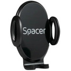 Suport Spacer SPCH-GRV-CLIPS, Auto, Negru