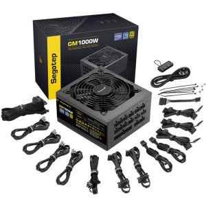 Segotep GM1000W, 80+ Gold, 1000W