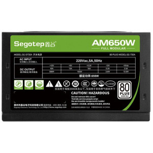 Segotep AM650, 80+, 650W