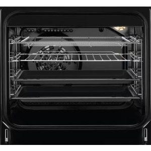 AEG CCB56490BM, Vitroceramica, 4 zone de gatit, SteamBake, Sistem de siguranta, Timer, Grill, AirFry, Clasa A, 50 cm, Inox