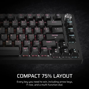 Corsair K65 Plus RGB 75% RGB MLX Fusion Switch Mecanica