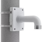 Accesoriu camere supraveghere Axis Suport de montaj pe stalp T91B67 Alb