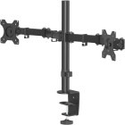 Suport TV / Monitor Hama Reglabil, 2x monitoare, 13 - 32 inch, negru