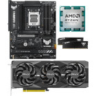 Startup Kit AMD Ryzen 7 9800X3D 4.7GHz + ASUS TUF GAMING B850-PLUS WIFI + RTX 5070 Ti 16GB + 32GB DDR5