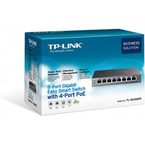 TP-LINK Gigabit TL-SG108PE
