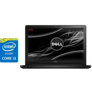 DELL 15.6" Inspiron 5558 (seria 5000), HD, Procesor Intel® Core™ i3-4005U (3M Cache, 1.70 GHz), 4GB, 500GB, GMA HD 4400, Linux, Black, WiFi ac