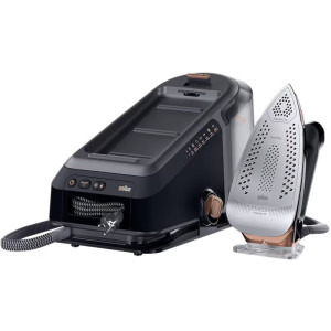 Braun Statie de calcat CareStyle 7 Pro IS7286BK, 2700W, 190g/min, Negru