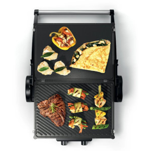 Bosch Gratar electric 3-in-1 TCG4215, 2000W, Argintiu/Negru