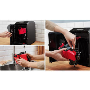 Bosch automat Seria 2 TIE20504, 1300W, 15bar, 1.4L, Negru/Inox
