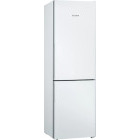 Combina frigorifica Bosch KGV362WEAS, 308 L, Clasa E, LowFrost, Iluminare LED, 186 cm, Alb