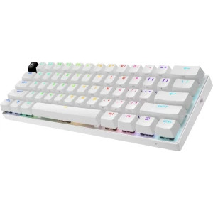 Logitech G PRO X 60 White Lightspeed GX Optical Brown Switch Mecanica