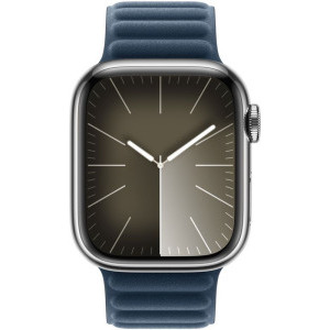 Apple FineWoven Magnetic Link, 41mm Pacific Blue - M/L