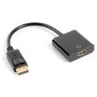 Adaptor Lanberg 1x DisplayPort Male - 1x HDMI Female, Negru